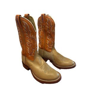 Tony Lama Womens 1078-L Rawhide Ol' Buck Boots 61/2B